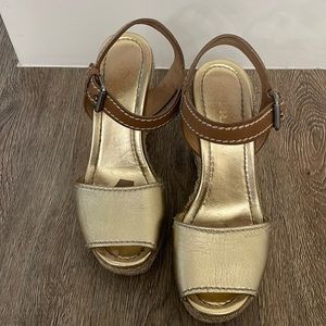 Prada Espadrilles Wedge Sandals